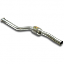 Front Front Pipe (Left) With Hjs Metallic Catalytic, 100cpsi - Mercedes W204 C63 Amg V8 (Sedan + S.W. - M156 - 456 Cv) 2007 -&gt; S