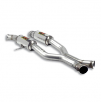 Silencioso Central + &quot;X-Pipe&quot;  - Mercedes W164 Ml63 Amg V8 10th Anniversary (M156 - 510 Cv) 2009 Supersprint