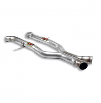 Silencioso Central + &quot;X-Pipe&quot; - Mercedes W164 Ml63 Amg V8 10th Anniversary (M156 - 510 Cv) 2009 Supersprint