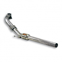 Turbo Downpipe Kit + Convertidor Catalizador Metalico 200 Cpsi - Audi A3 8p 1.8 Tfsi (160 Cv) &#039;07 -&gt;&#039;13 Supersprint