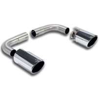 Kit Colas De Escape Derecha-Izquierda O100 - Bmw F26 X4 35i Xdrive (306 Cv) 07/2014 -&gt; (Twin Pipe System) Supersprint