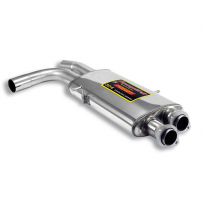 Escape Central + Kit Mangas De Conexión Para Catalizador Oem  - Bmw E53 X5 4.8is V8 (N62) &#039;05 -&gt; &#039;06 Supersprint