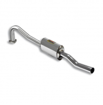 Escape Trasero  O70 100% Acero Inox - Alfa Romeo Spider 1.6 / 2.0 (Ultima) '90 -> '94 Supersprint