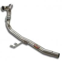 Turbo Downpipe Kit (Reemplaza Filtro De Partículas Diesel)Con Tapones Para Los Accesorios De Presión Y Sensor O² - Vw Passat 3c