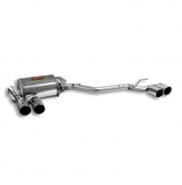 Escape Trasero Derecho Oo80 - Izquierdo Oo80 &quot;Power Loop&quot; - Bmw E90 Lci Sedan 316i / 318i / 320i (N45n / N46n) 2008 -&gt; 2011