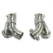 Kit Tubos De Conexión &quot;Y&quot;  Derecho-Izquierdo Para Oem Kat - Ferrari F355 Gts Targa &#039;94 -&gt; &#039;99 Supersprint