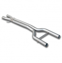 Tubos Centrales &quot;X-Pipe&quot; - Porsche Panamera S / 4s 4.8i (400 Cv) 2010 -&gt; 2013 Supersprint