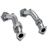 Turbo Downpipe Kit  Derecho-Izquierdo (Reemplaza Pre-Catalizador) - Porsche 958 Cayenne Turbo 4.8i V8 (520 Cv) 2014 -&gt; 2018 Supe