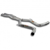 Kit Tubo Centrales &quot;X-Pipe&quot; - Mercedes W221 S 600 V12 Bi-Turbo &#039;06 -&gt; &#039;13 Supersprint