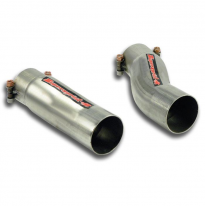 Kit Tubo Conexion Derecho+ Izquierdo Para Tubo Central Original (ø 60mm)  - Mercedes W211 E 63 Amg V8 (Sedan + S.W.- M156 - 514