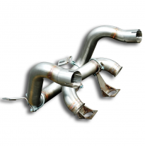 Tubos Traseros De Conexión Derecho-Izquierdo &quot;By-Pass&quot; (Reemplaza Escape Trasero Oem) - Lamborghini Murcielago Lp 640 V12 &#039;0