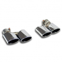 Kit Colas De Escape Derecha-Izquierda 120x80 - Mercedes W204 C 220 Cdi (170 Cv) &#039;07 -&gt;&#039;09 Supersprint