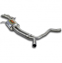 Escape Central + &quot;X-Pipe&quot; - Audi A6 C7 4g (Sedan + Avant) Quattro 3.0 Tfsi V6 (310 Cv) 2012 -&gt; 2014 (&quot;Cat.- Back&quot; ) Superspr