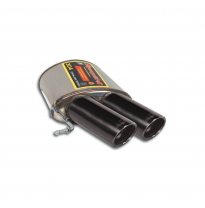 Escape Trasero Izquierdo &quot;F1 Race&quot; Oo90 Negro - Range Rover Sport Svr 5.0i V8 Supercharged (550 Cv) 2015 -&gt; 2017  Supersprin