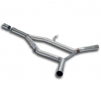 Tubo Central &quot;Y-Pipe&quot; - Mercedes W212 E 300 Hybrid Blue-Tec (Sedan + S.W.) (204 Cv) 2012 -&gt; 2013 Supersprint