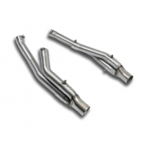 Kit Tubo De Conexión + &quot;Y&quot; Pipe - Bmw E65 760i V12 &#039;02 -&gt; &#039;04 Supersprint