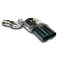 Escape Trasero Derecho Oo 100 &quot;Negro&quot; Con Válvula  - Bmw F12 M6 Coupè / F13 M6 Cabrio V8 &quot;Competition&quot; (600 Cv) 2015 -&gt; 2018