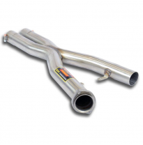 Tubo Central &quot;X&quot; (Reemplaza Escape Central Oem)  - Bmw E31 850 Csi V12 (S70) &#039;92 -&gt; &#039;97 Supersprint