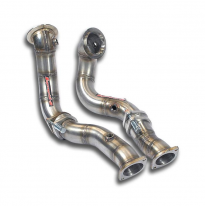 Turbo Downpipe Kit Derecho-Izquierdo Con Juntas De Expansión (Reemplaza Pre-Catalizador)  - Bmw E60 / E61 (Sedan + Touring) 535i