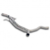Tubo Central &quot;Y-Pipe&quot;  - Audi A6 C7 4g (Sedan + Avant) Quattro 3.0 Tdi V6 (204 - 245 Cv) 2011 -&gt; 2014 Supersprint