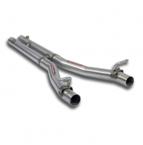 Kit Tubos Centrales Derecho-Izquierdo &quot;H-Pipe&quot; Reemplaza Escape Central Oem  - Ferrari 550 Barchetta V12 (485 Cv) &#039;00 -&gt; &#039;02