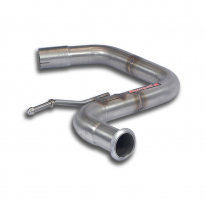 Tubo Posterior (Elimina Silenciador Posterior Original ) - Audi A3 8va Sportback 2.0 Tdi (184 Hp) 2013 -&gt; Supersprint