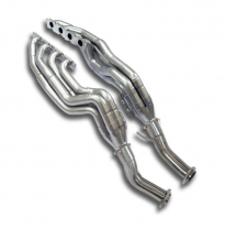 Colectores Derecho-Izquierdo - Audi A4 Rs4 Quattro (Sedan + Avant) 4.2i V8 (420 Cv) &#039;06 -&gt; &#039;08 (With Valve) Supersprint