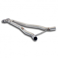 Kit Tubos Centrales Derecho-Izquierdo + &quot;X-Pipe&quot; - Alpina B6 (E64 Cabrio) 4.4i V8 (500 Cv) 2004 -&gt; 2010 Supersprint