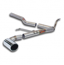 Tubo De Conexión + Tubo Trasero O90 (Anula Silencioso) - Bmw F20 / F21 116d (116 Cv) 2011 -&gt; 2014 Supersprint