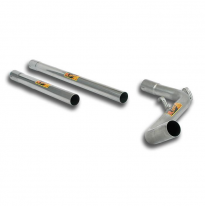 Tubo Anterior  ø 54 + Tubo Central  Inox  409 - Vw Golf Ii 1.8 G60 &#039;89 -&gt; &#039;91 Supersprint