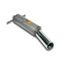 Escape Trasero  O100 Steel 409 - Vw Golf I Cabrio Gti 1.6 / 1.8  &#039;84 -&gt; Supersprint