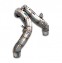 Turbo Downpipe Kit Derecho-Izquierdo - Bmw E70 X5 M V8 Bi-Turbo (555 Cv) 2010 -&gt; 2013 Supersprint