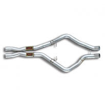 Tubo Central &quot;X-Pipe&quot; - Bmw E71 X6 M V8 Bi-Turbo (555 Cv) 2010 -&gt; 2014 Supersprint