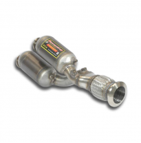 Tubo &quot;Y-Pipe&quot; Con Catalizador Metalico  - Lamborghini Aventador &quot;Centenario&quot; V12 (700 Cv) 2016 -&gt; (With Valve) Supersprint