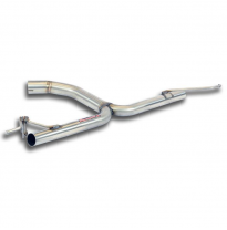 Tubo Trasero &quot;Y-Pipe&quot; Derecho-Izquierdo (Anula Silencioso)  - Vw Golf Vi 2.0 Gtd (170 Cv) 2008 -&gt; 2012 Supersprint