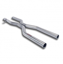 Kit Tubos Centrales Derecho-Izquierdo - Mercedes X166 Gls 450 3.0i Bi-Turbo V6 (367 Hp) 2016 -&gt; Supersprint