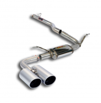 Rear Exhaust Oo90 "Satinado" - Bmw F26 X4 20d Xdrive (190 Cv) 2014 -> Supersprint