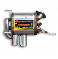 Escape Trasero &quot;Power Loop&quot;oo80(Para M-Technik Kit) - Bmw E87 116i (116 Cv - N45 Motor) 2004 -&gt; 2006 Supersprint