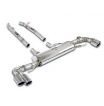 Rear exhaust Right OO90 - Left OO90 con válvula Silenciador trasero, 4 salidas - Solo kit completo BMW G05 X5 40i sDrive (USA Mo