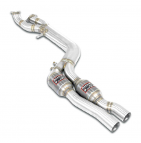 Tubo en J con catalizadores metálicos Sistema "J-Pipe" para el silenciador trasero Stock / M Performance - Elimina el catalizado