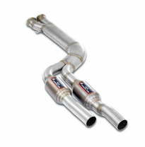 Escape delantero con catalizador metálico Tubo en J 100% acero inoxidable - Elimina el catalizador secundario - Solo kit complet
