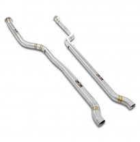 Tubo anterior derecho-izquierdo Sistema de escape completo "Cat-back" 100% de acero inoxidable, con válvulas. Elimina el filtro
