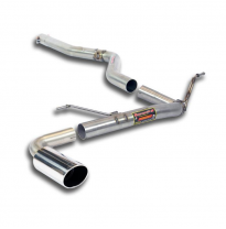 Connecting Pipe + Rear Pipe O90(Muffler Delete) - Bmw F30 / F31 (Sedan-Touring) 316d (N47 116 Cv) 2012 -&gt; 2015 Supersprint