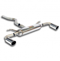 Tubo De Conexion + Escape Trasero Derecho O90- Izquierdo O90 - Bmw F32 Coupè 418d (B47 - 150 Cv) 2014 -&gt; 2016 Supersprint