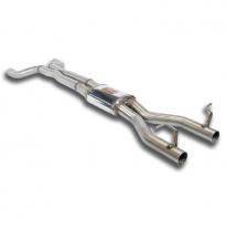 Escape Central Derecho-Izquierdo + &quot;X-Pipe&quot; - Jaguar Xkr Coupè / Cabrio 4.2i V8 Supercharged (416 Cv) &#039;06 -&gt; &#039;08 (With Valve