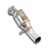 Downpipe Kit + Catalizador Metalico 100cpsi Wrc - Bmw F12 / F13 640i Xdrive 2013 -&gt; Supersprint