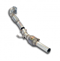 Turbo Downpipe Kit +  Catalizador Metalico 100 Cpsi Wrc - Vw Polo R Wrc 2.0 Tsi (220 Cv) 2013 -&gt; Supersprint