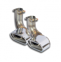 Cola De Escape Izquierda 2x145x75 - Mercedes C199 Slr Amg/Mclaren Coupè (5.5l V8 - 626 Cv) 2003 -&gt; 2010 Supersprint