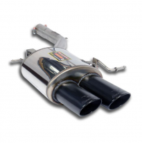 Escape Trasero Izquierdo 100x75 Negro - Bmw F10 / F11 550i V8 Lci 2012-&gt; Supersprint