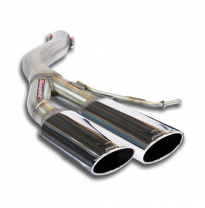 Tubo Trasero Izquierdo 100x75 (Anula Silencioso) - Audi A6 C7 4g (Sedan + Avant) Quattro 3.0 Bitdi V6 (313 Cv) 2012 -&gt; 2014 Supe